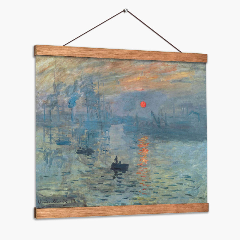 Sol naciente - Claude Monet | Cuadro decorativo de Canvas Lab