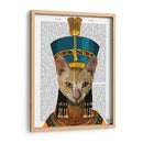 Gato Reina Egipcia - Fab Funky | Cuadro decorativo de Canvas Lab