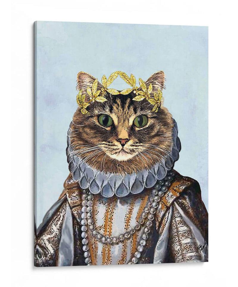 Reina Gato - Fab Funky | Cuadro decorativo de Canvas Lab