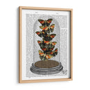 Mariposas Multicoloras En Campana. - Fab Funky | Cuadro decorativo de Canvas Lab