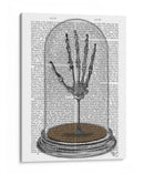 Mano Esqueleto En Campana - Fab Funky | Cuadro decorativo de Canvas Lab