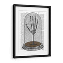 Mano Esqueleto En Campana - Fab Funky | Cuadro decorativo de Canvas Lab