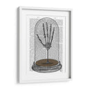 Mano Esqueleto En Campana - Fab Funky | Cuadro decorativo de Canvas Lab