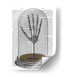 Mano Esqueleto En Campana - Fab Funky | Cuadro decorativo de Canvas Lab