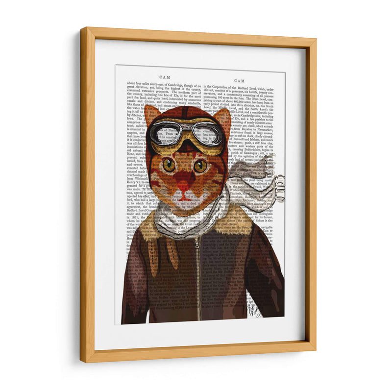 Gato Volador - Fab Funky | Cuadro decorativo de Canvas Lab