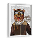 Gato Volador - Fab Funky | Cuadro decorativo de Canvas Lab