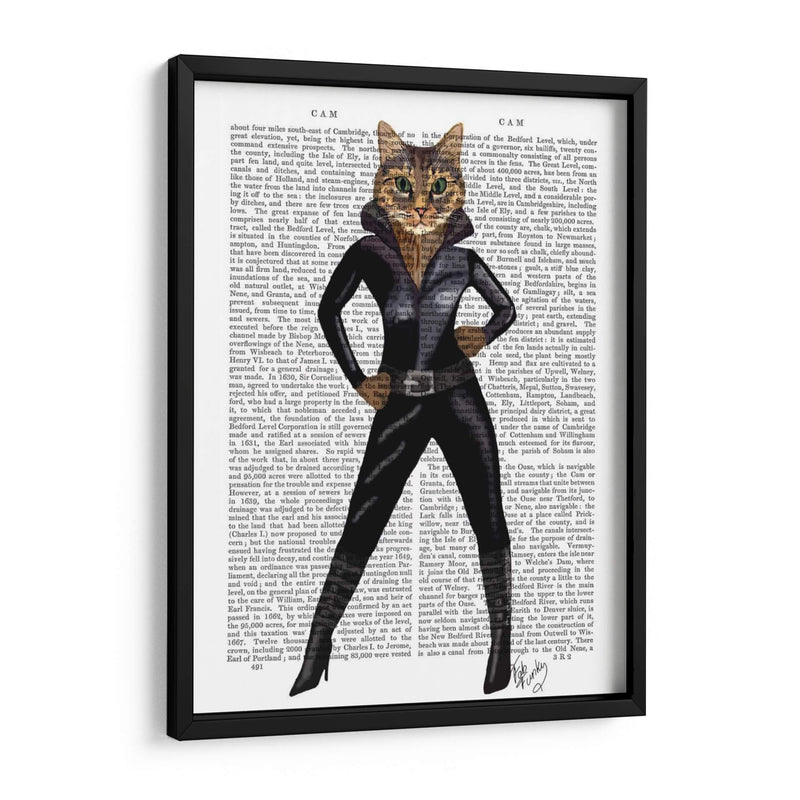 Catwoman - Fab Funky | Cuadro decorativo de Canvas Lab