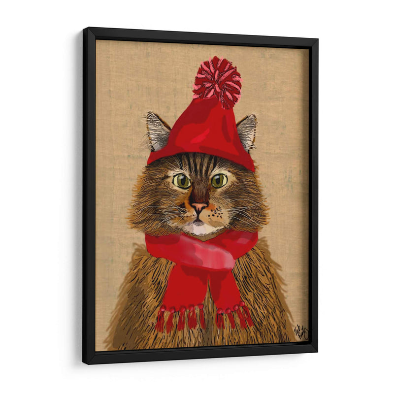 Maine Coon Cat - Fab Funky | Cuadro decorativo de Canvas Lab