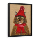 Maine Coon Cat - Fab Funky | Cuadro decorativo de Canvas Lab