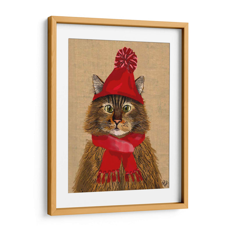 Maine Coon Cat - Fab Funky | Cuadro decorativo de Canvas Lab