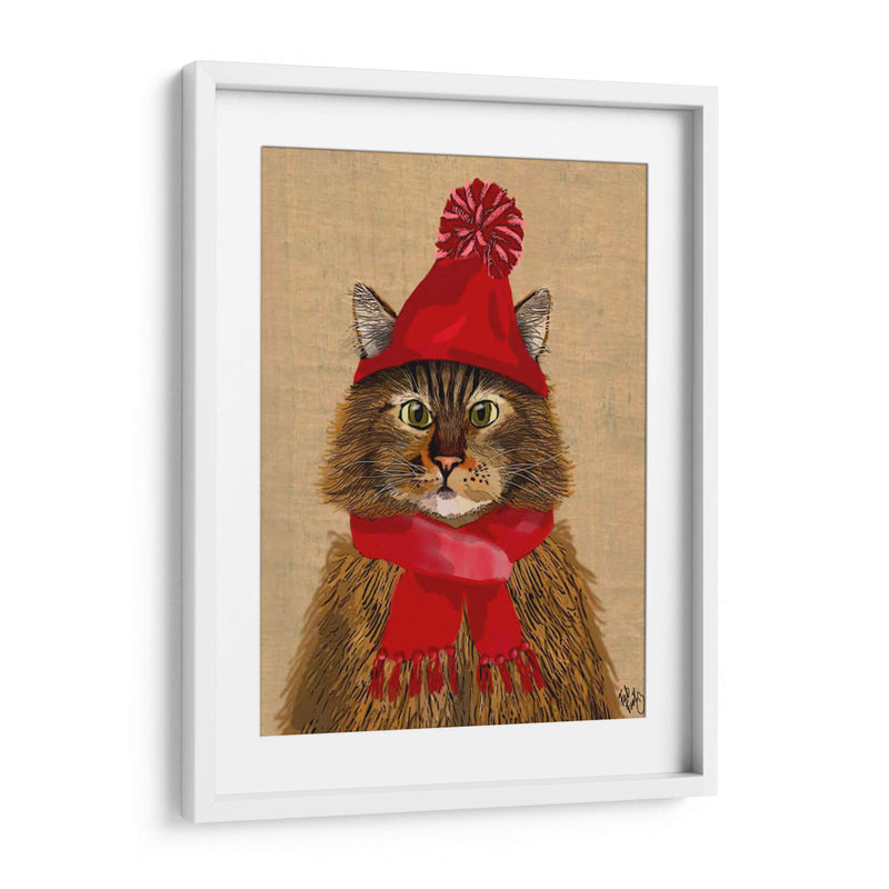 Maine Coon Cat - Fab Funky | Cuadro decorativo de Canvas Lab