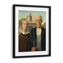 American Gothic - Grant DeVolson Wood | Cuadro decorativo de Canvas Lab