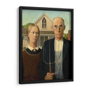 American Gothic - Grant DeVolson Wood | Cuadro decorativo de Canvas Lab