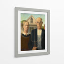 American Gothic - Grant DeVolson Wood | Cuadro decorativo de Canvas Lab