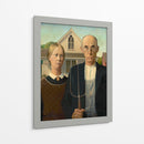 American Gothic - Grant DeVolson Wood | Cuadro decorativo de Canvas Lab