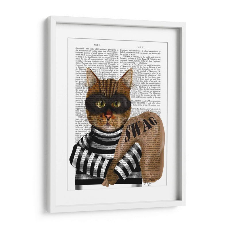 Gato Ladrón - Fab Funky | Cuadro decorativo de Canvas Lab