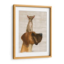 Great Dane Y Chihuahua - Fab Funky | Cuadro decorativo de Canvas Lab