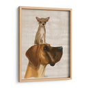 Great Dane Y Chihuahua - Fab Funky | Cuadro decorativo de Canvas Lab