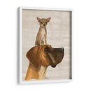 Great Dane Y Chihuahua - Fab Funky | Cuadro decorativo de Canvas Lab