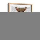 Chihuahua En El Sombrero De Copa - Fab Funky | Cuadro decorativo de Canvas Lab
