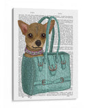 Chihuahua En Bolsa - Fab Funky | Cuadro decorativo de Canvas Lab