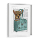 Chihuahua En Bolsa - Fab Funky | Cuadro decorativo de Canvas Lab