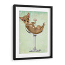 Chihuahua En Copa De Cóctel - Fab Funky | Cuadro decorativo de Canvas Lab