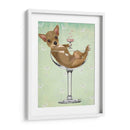Chihuahua En Copa De Cóctel - Fab Funky | Cuadro decorativo de Canvas Lab