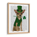 Chihuahua Leprechaun - Fab Funky | Cuadro decorativo de Canvas Lab