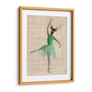 Ciervos De Ballet En Verde - Fab Funky | Cuadro decorativo de Canvas Lab