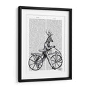 Dandy Ciervos En La Bicicleta Vintage - Fab Funky | Cuadro decorativo de Canvas Lab