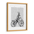 Dandy Ciervos En La Bicicleta Vintage - Fab Funky | Cuadro decorativo de Canvas Lab