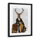 Ciervos Y Silla Llenos - Fab Funky | Cuadro decorativo de Canvas Lab