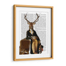 Ciervos Y Silla Llenos - Fab Funky | Cuadro decorativo de Canvas Lab