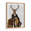 Ciervos Y Silla Llenos - Fab Funky | Cuadro decorativo de Canvas Lab