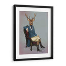 Distinguido Ciervo Completo - Fab Funky | Cuadro decorativo de Canvas Lab