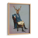 Distinguido Ciervo Completo - Fab Funky | Cuadro decorativo de Canvas Lab