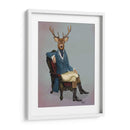 Distinguido Ciervo Completo - Fab Funky | Cuadro decorativo de Canvas Lab