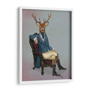 Distinguido Ciervo Completo - Fab Funky | Cuadro decorativo de Canvas Lab