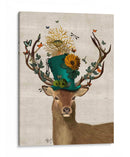 Ciervo Estrellado Loco - Fab Funky | Cuadro decorativo de Canvas Lab