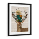 Ciervo Estrellado Loco - Fab Funky | Cuadro decorativo de Canvas Lab