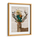 Ciervo Estrellado Loco - Fab Funky | Cuadro decorativo de Canvas Lab