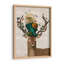 Ciervo Estrellado Loco - Fab Funky | Cuadro decorativo de Canvas Lab