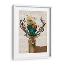 Ciervo Estrellado Loco - Fab Funky | Cuadro decorativo de Canvas Lab