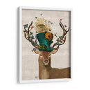 Ciervo Estrellado Loco - Fab Funky | Cuadro decorativo de Canvas Lab