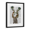 Gazelle Azul - Fab Funky | Cuadro decorativo de Canvas Lab