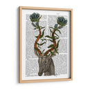 Gazelle Azul - Fab Funky | Cuadro decorativo de Canvas Lab