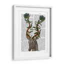 Gazelle Azul - Fab Funky | Cuadro decorativo de Canvas Lab