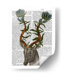 Gazelle Azul - Fab Funky | Cuadro decorativo de Canvas Lab