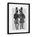 Dinosaurios Hombres Muchachos De Noche Fuera - Fab Funky | Cuadro decorativo de Canvas Lab